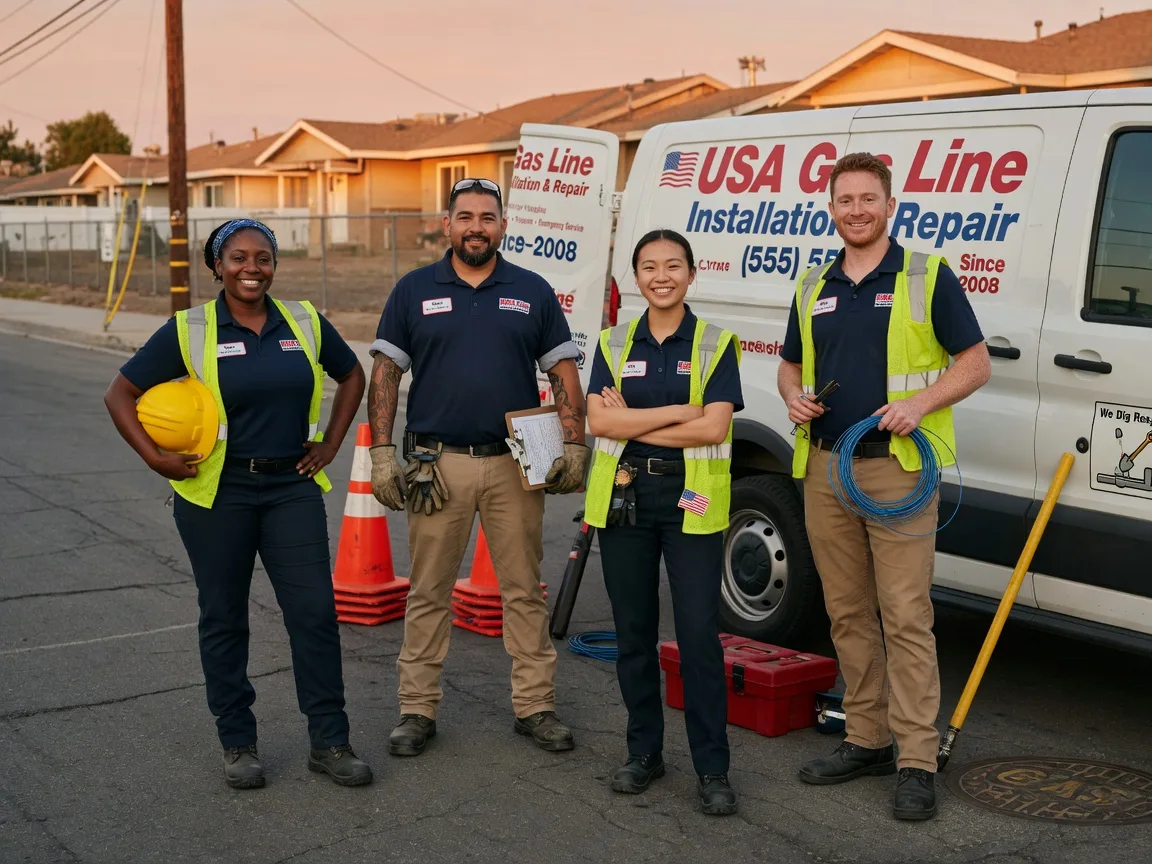 Gas Line Installation company in Yorktown, AR